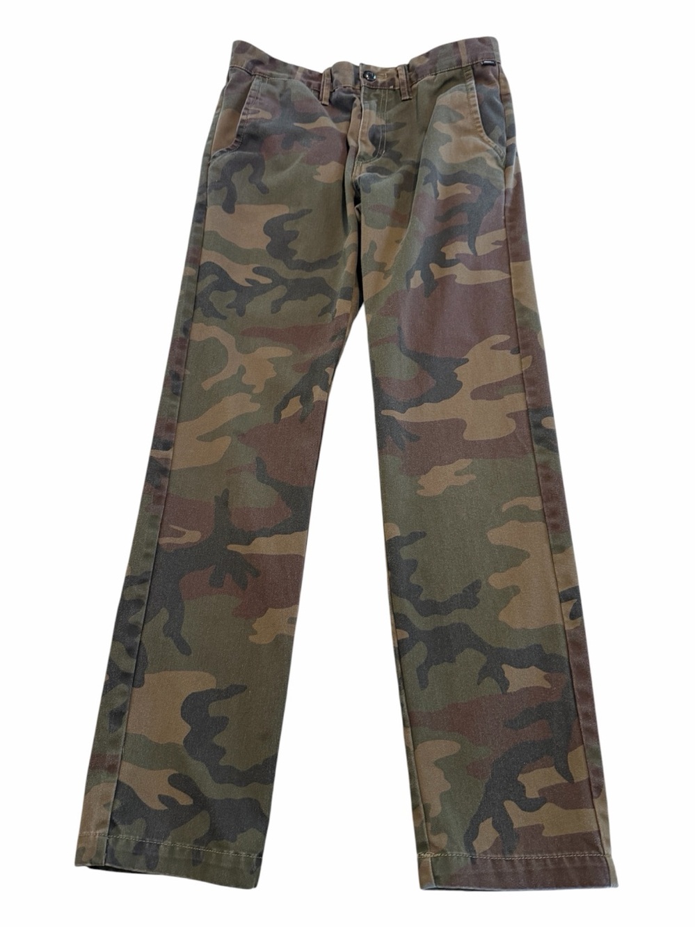 VAN’S Camo Straight Leg Women’s Pants Size 30.